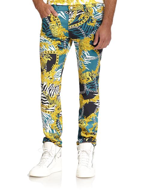 versace jeans men's slim fit